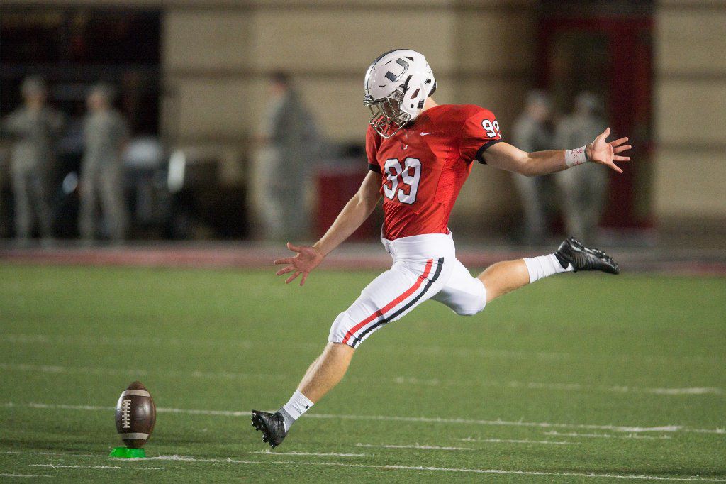Kicker: Union senior Noah Rauschenberg